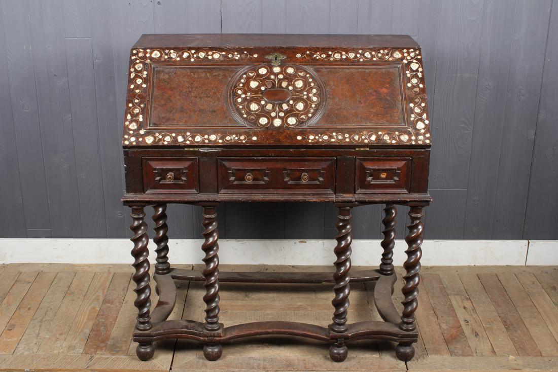 Continental Slant Front Secretary Desk (1 of 6)