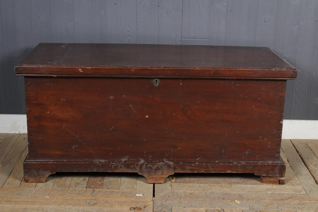 18th C Walnut Blanket Chest (1 of 4)