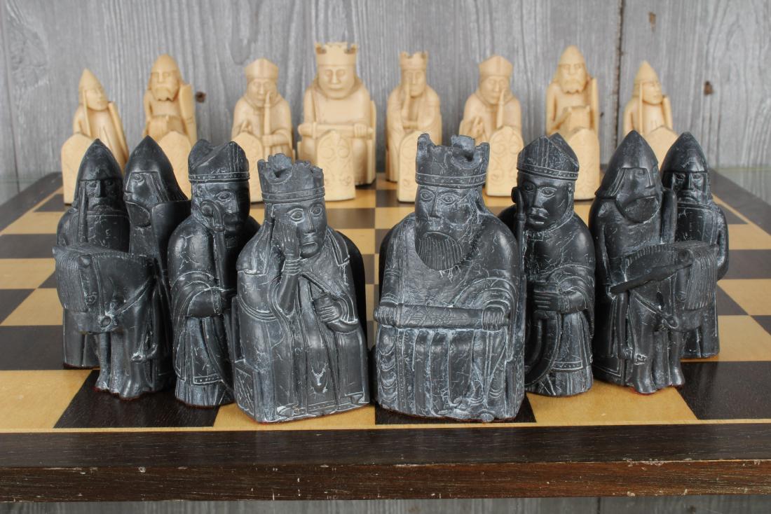 Replica Lewis Chessmen Chess Set (1 of 8)