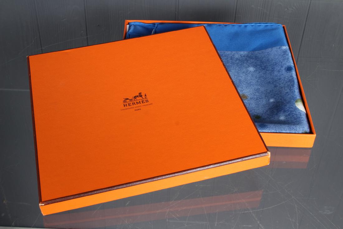 Hermes La Voie Lactee Silk Scarf with Box (1 of 9)