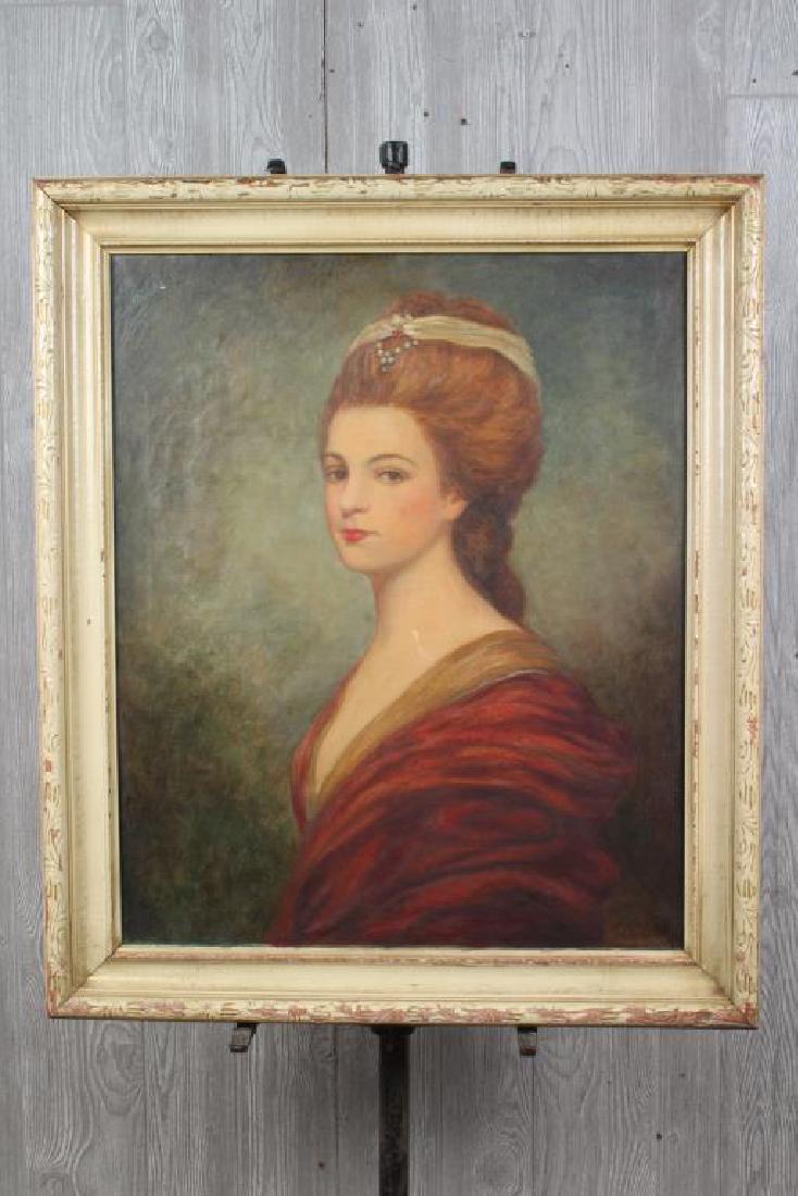 Unknown Artist. Portrait Painting. (1 of 3)