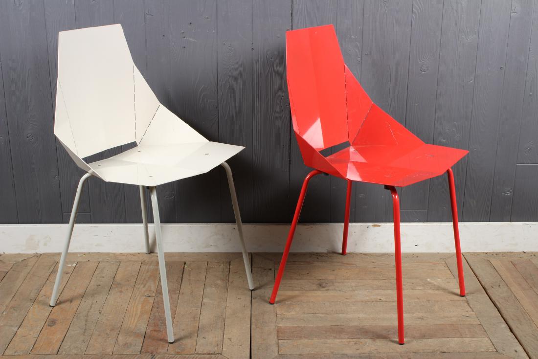 Blu Dot Real Good Chairs: Blu Dot Real Good Chairs. Size: 33" H x 19" W x 18.5" D