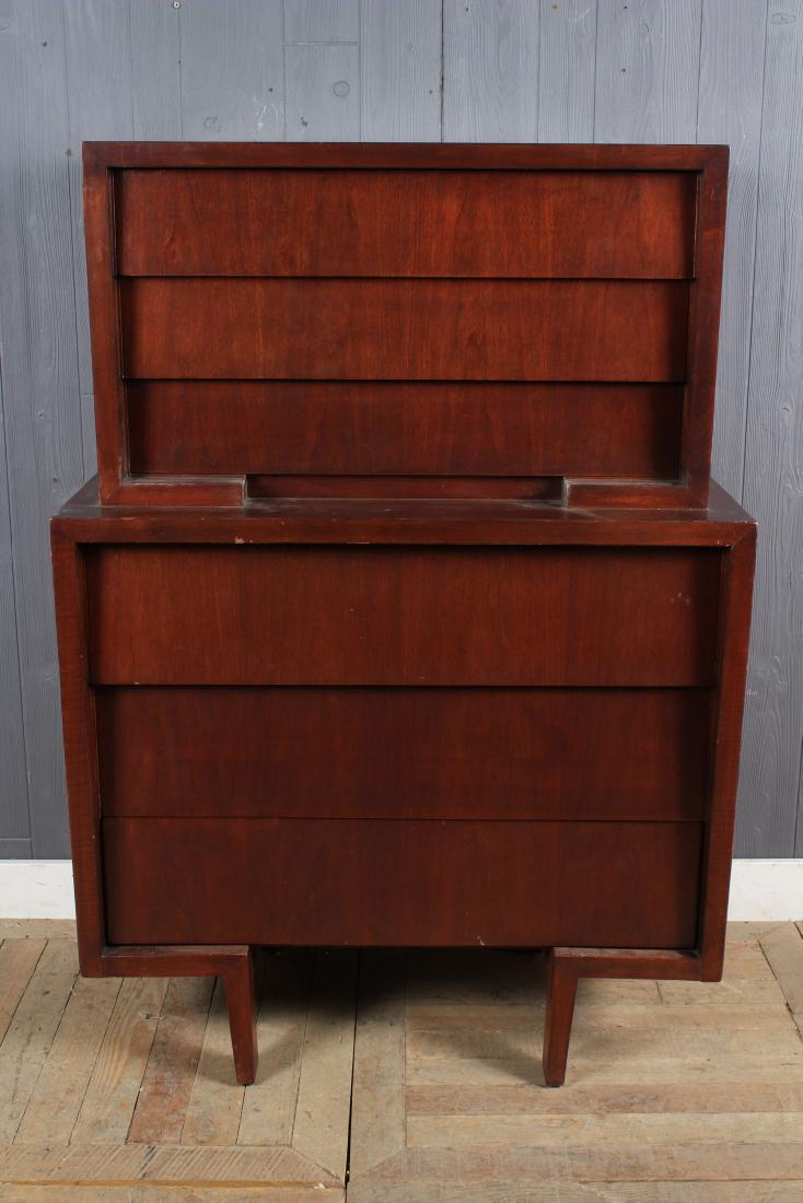 MCM Stepped Back High Chest of Drawers (1 of 4)