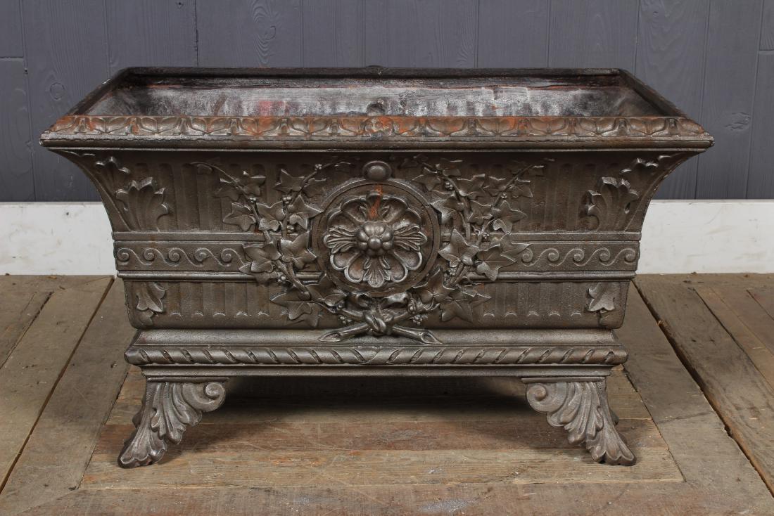Adams Style Cast Iron Garden Planter (1 of 4)