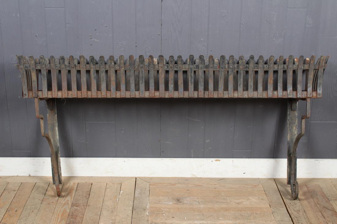 Antique Wrought Iron Wall Hung Garden Planter (1 of 5)