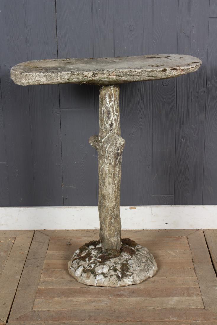 French Faux Bois Garden Table (1 of 5)