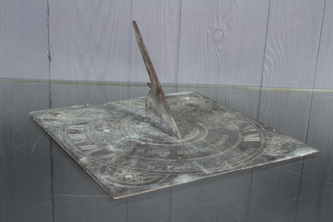 Antique Bronze Sundial (1 of 4)