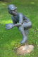 Bronze Pitcher and Batter Garden Sculptures - 3