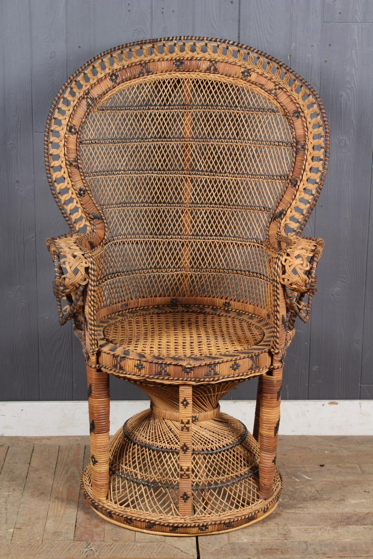 Wicker Armchair (1 of 4)