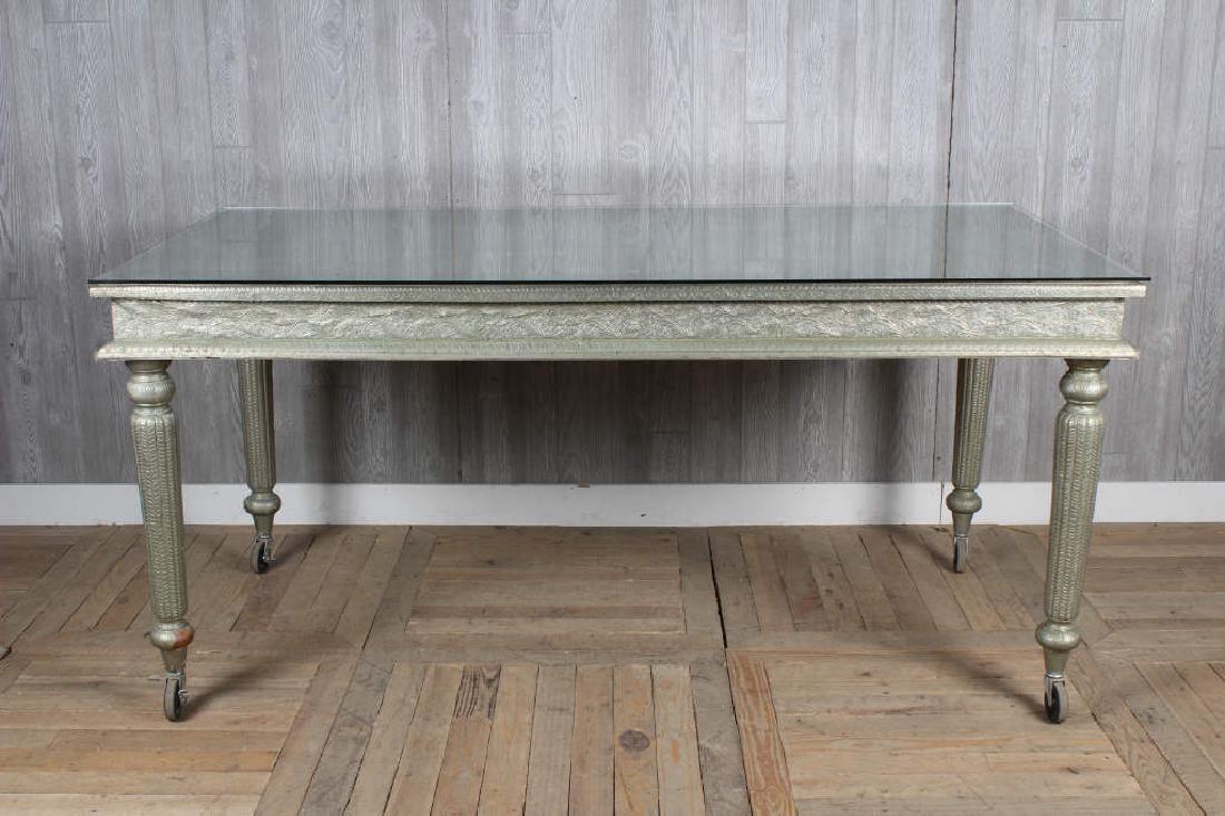 Anglo Indian Metal Repousse Clad Table (1 of 7)