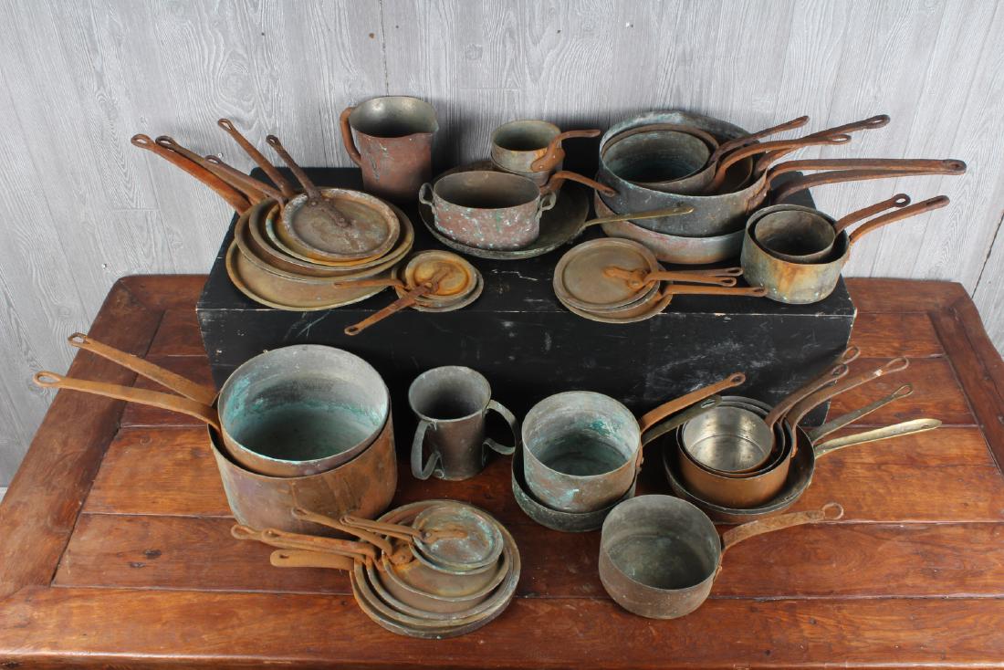 41 pc. French Copper Cookware (1 of 6)