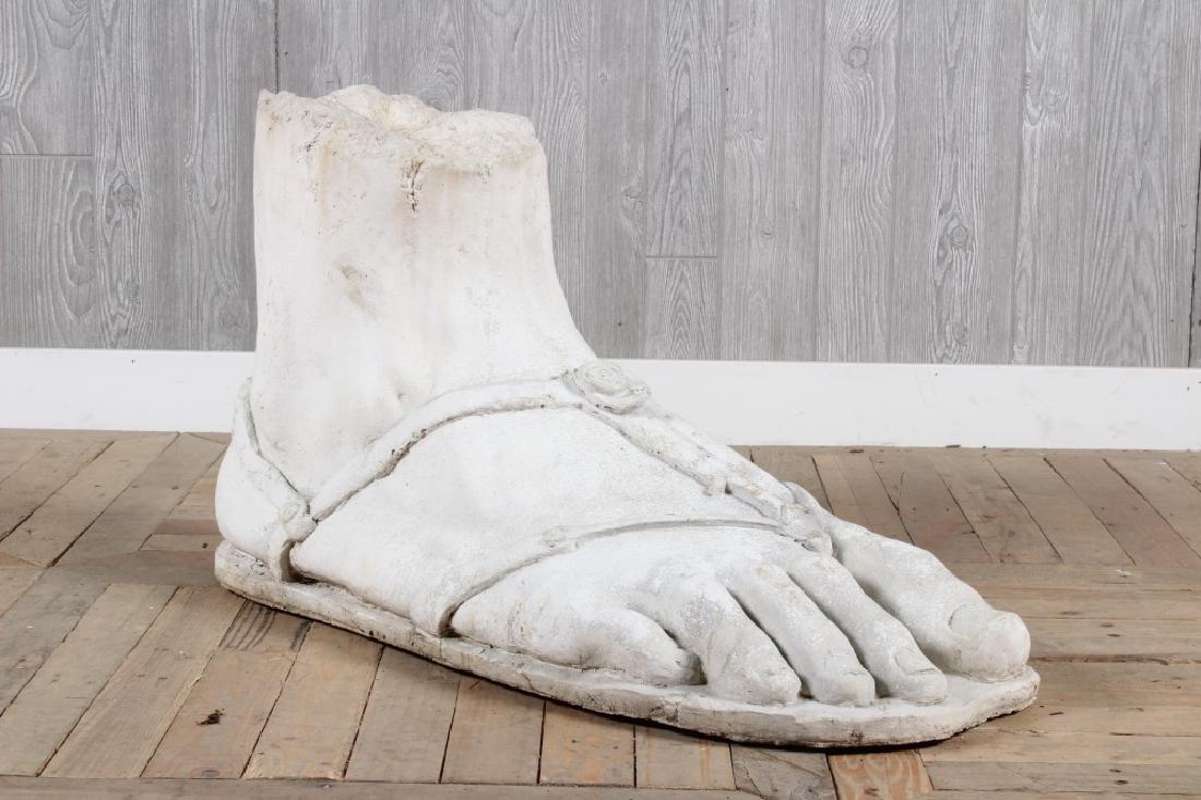 Monumental Cast Stone Roman Fragment Sculpture (1 of 4)