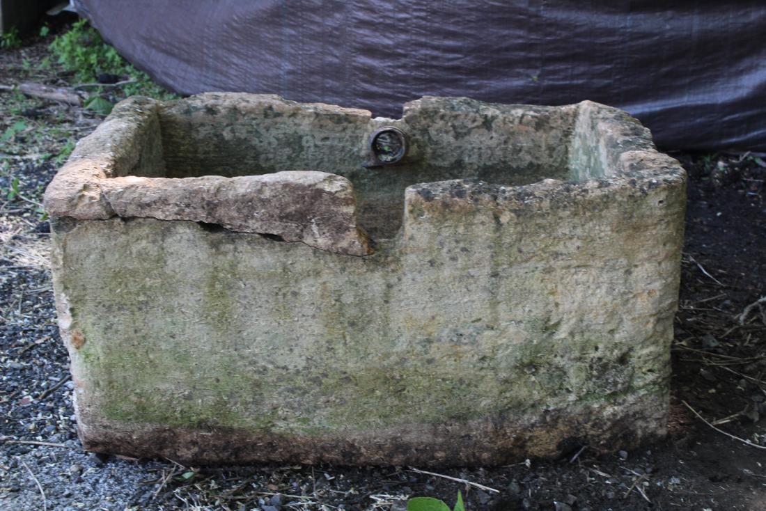 Continental Carved Stone Trough Basin (1 of 5)