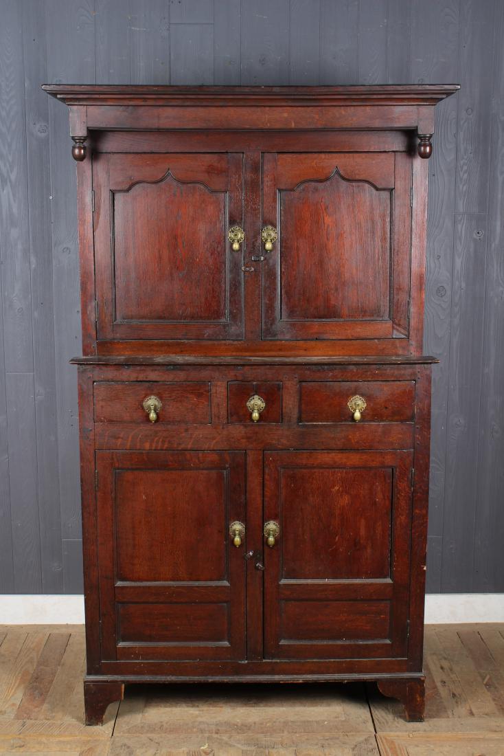 19th Century 2 Part Cupboard (1 of 5)