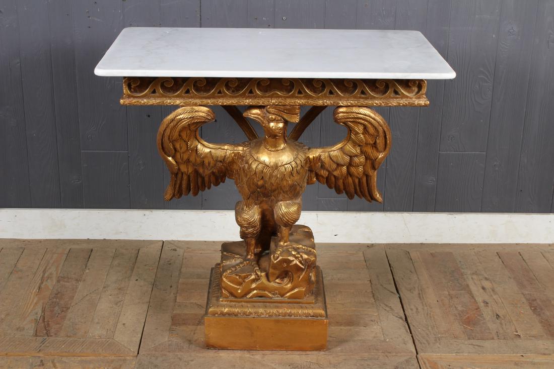 Gilt Decorated Eagle Console (1 of 5)