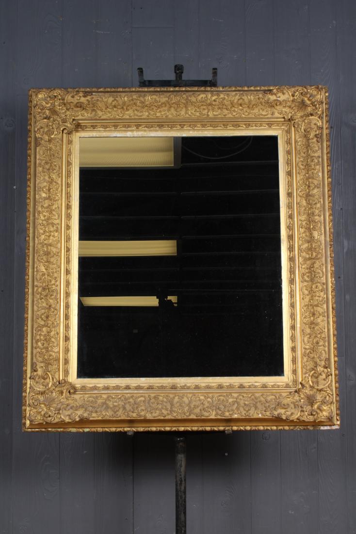 19th C Gesso Gilt Mirror (1 of 4)