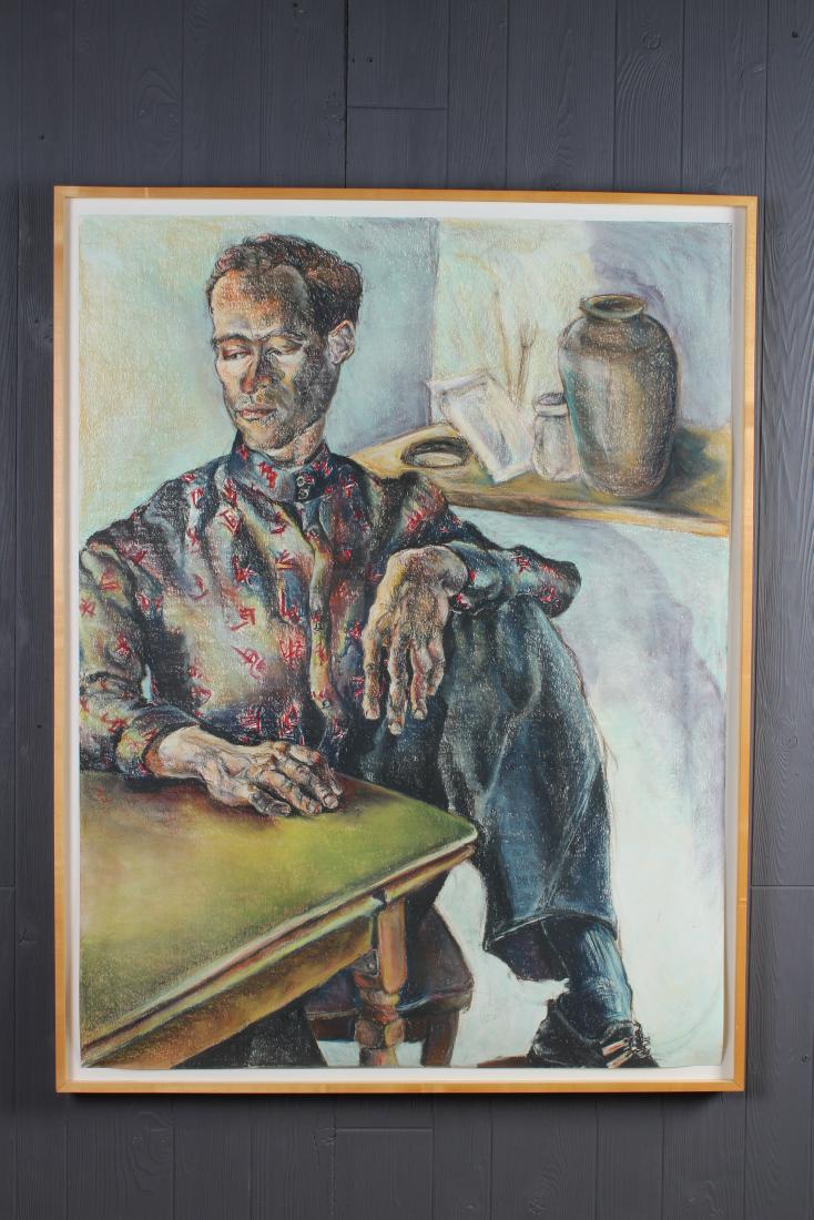 Life Sized Academic Pastel Portrait (1 of 3)