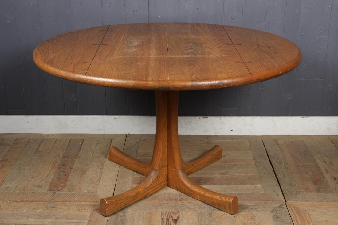 Russel Wright for Conant Ball Table: Russel Wright for Conant Ball Table, stamped on bottom. Size: 26.5" H x 44" W x 44" D