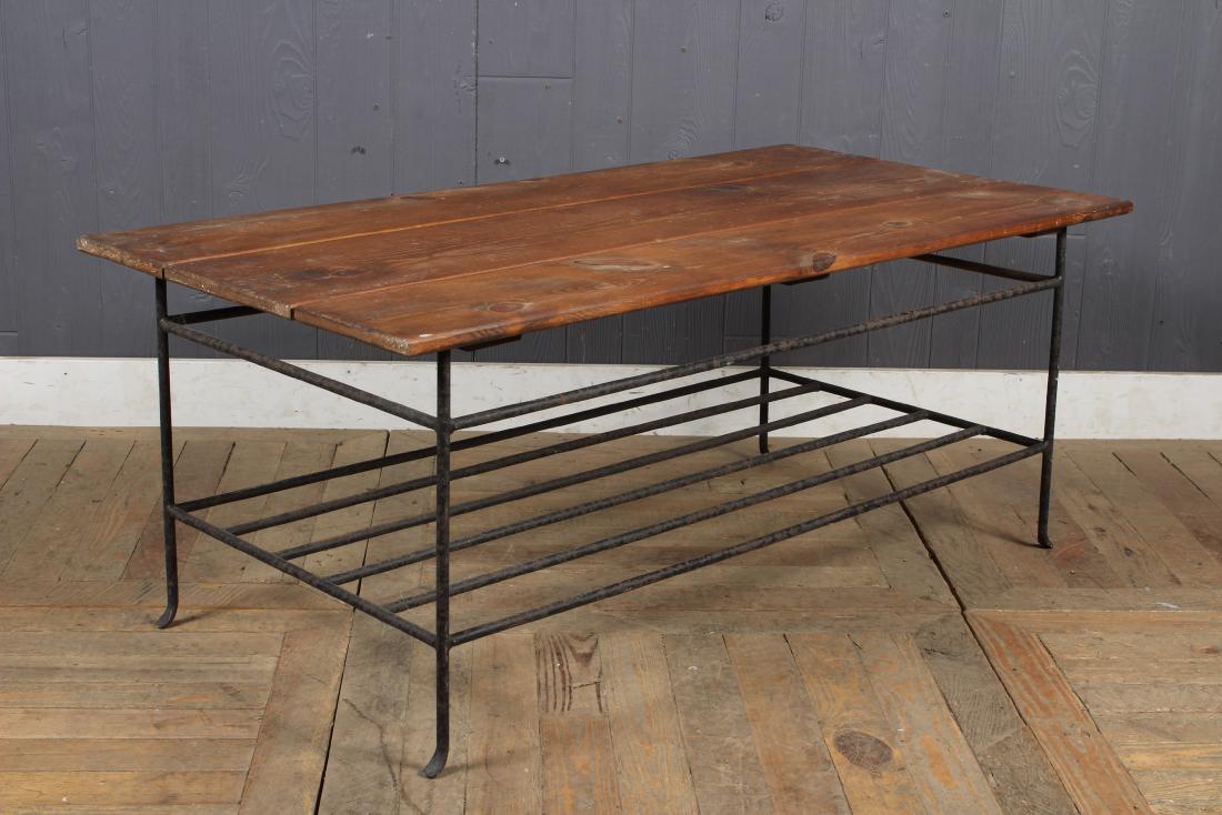 Hairpin Coffee Table: Hairpin Coffee Table. Size: 19" H x 48" W x 24" D