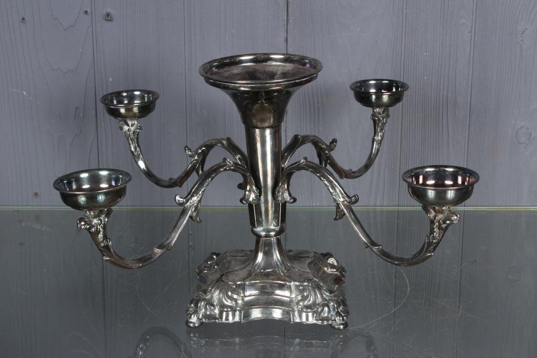Sheffield Silver Plate Epergne (1 of 4)