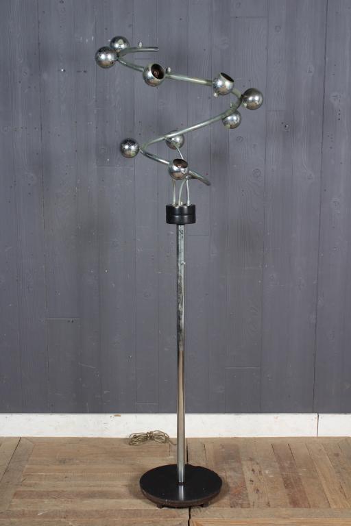 Spiral Globe Floor Lamp (1 of 5)