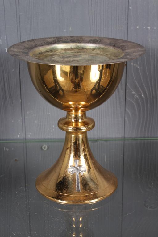 Gold Plated Chalice and Paten Set (1 of 6)