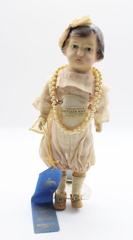 Louis Amberg & Sons Composition Mibs Doll (1 of 9)