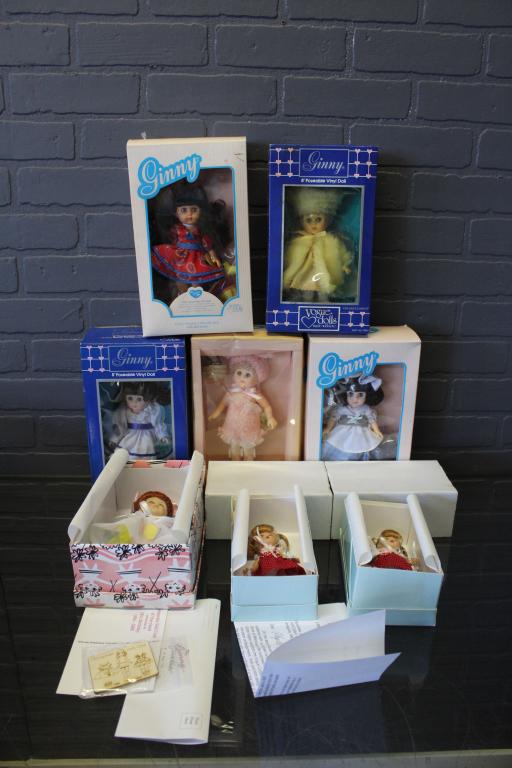 Grouping of Vogue Ginny Collectible Dolls in Boxes (1 of 9)