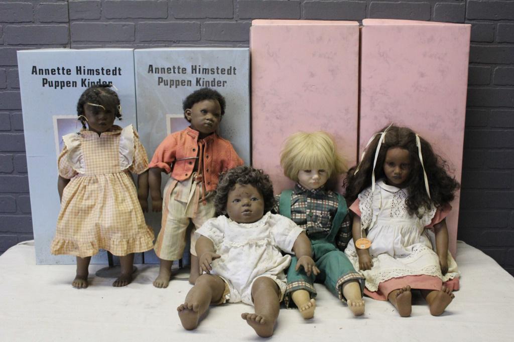 5 Annette Himstedt Artist Dolls (1 of 12)