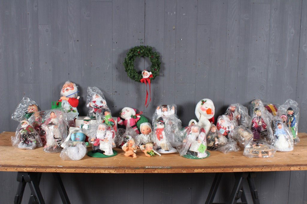 Large Grouping of Annalee Christmas Decorations (1 of 4)