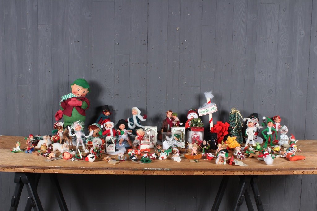 Assorted Annalee Christmas Ornaments (1 of 4)