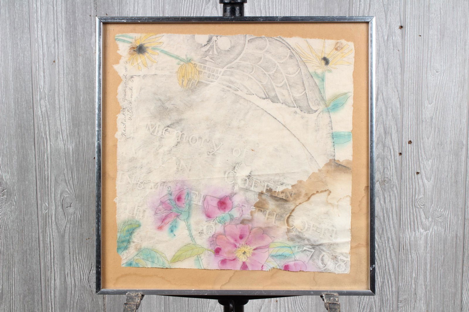 1969 Nantucket Gravestone Rubbing (1 of 3)