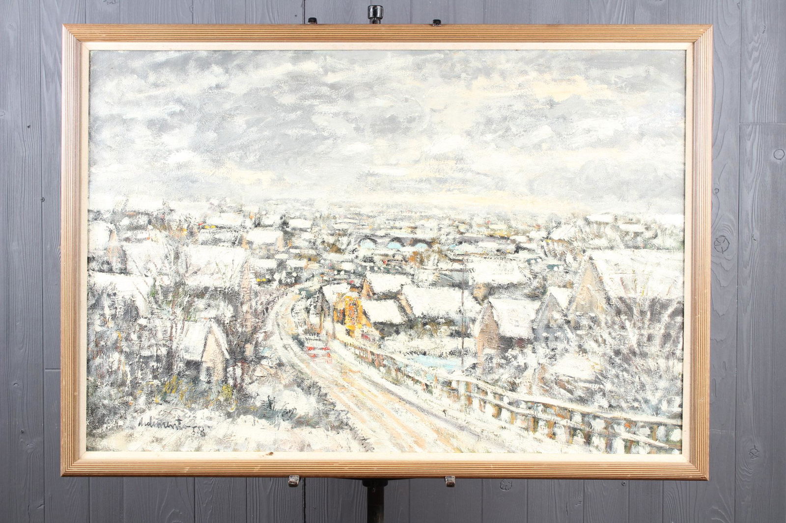 Luigi Ardimento (Philadelphia, 20th C) Snowscape (1 of 4)