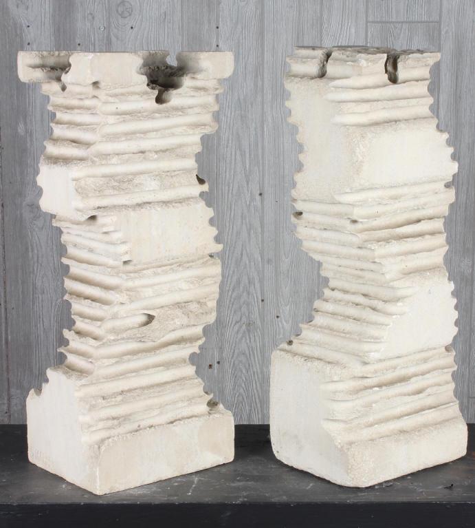 Cored Limestone Sculptures (1 of 7)