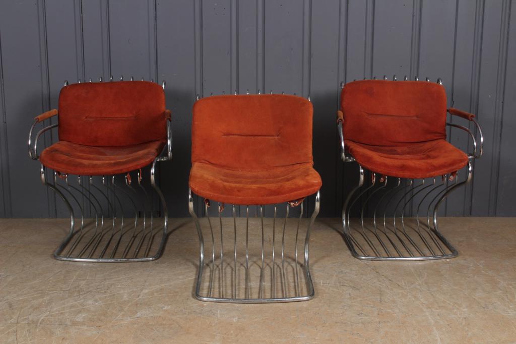 Rinaldi Mario for Rima Side Chair and 2 Armchairs (1 of 6)