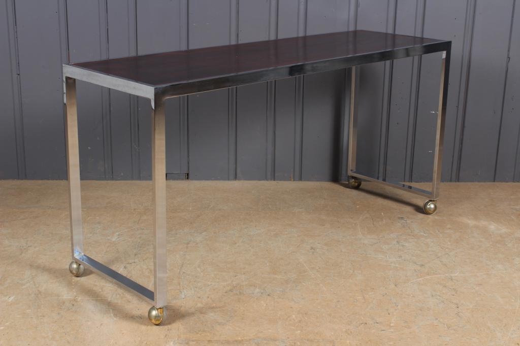 Milo Baughman Style Console Table (1 of 4)