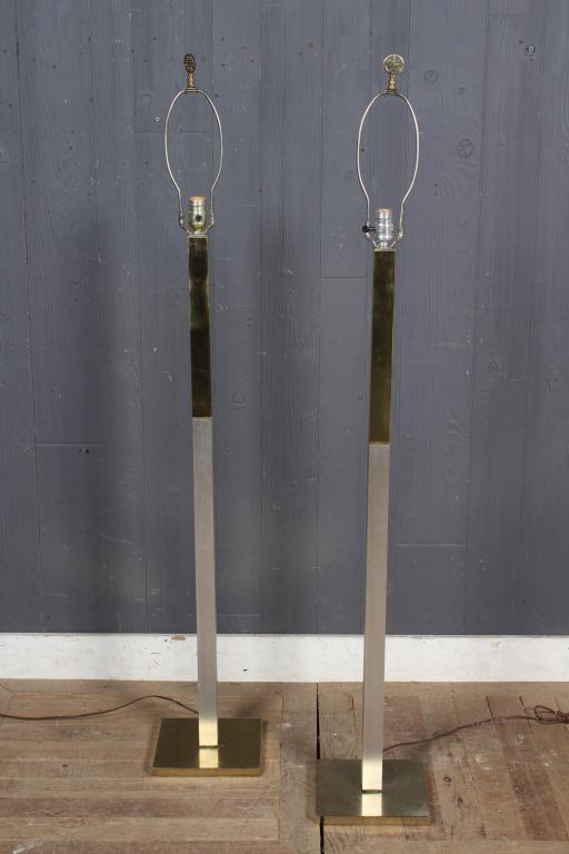 Pair Paul Evans Style Laurel Floor Lamps (1 of 4)