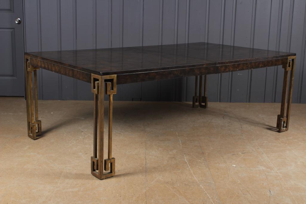 Mastercraft Dining Table Bronze Legs (1 of 5)