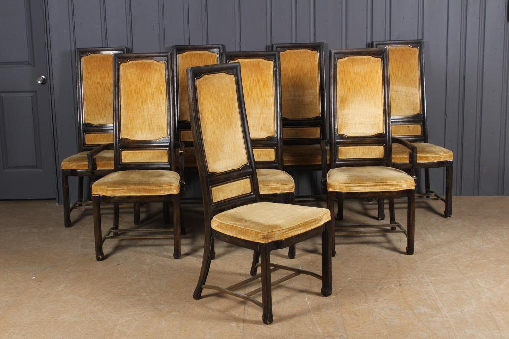8 Mastercraft Dining Chairs - 6 Sides 2 Arms (1 of 5)