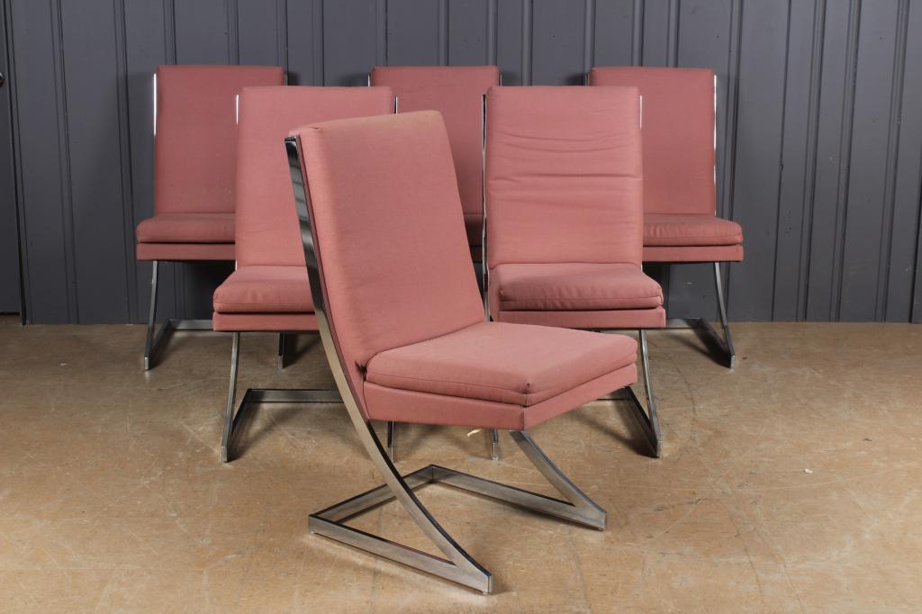 6 DIA Chairs: 6 DIA Chairs. Size: 39.5" H x 19" W x 27" D