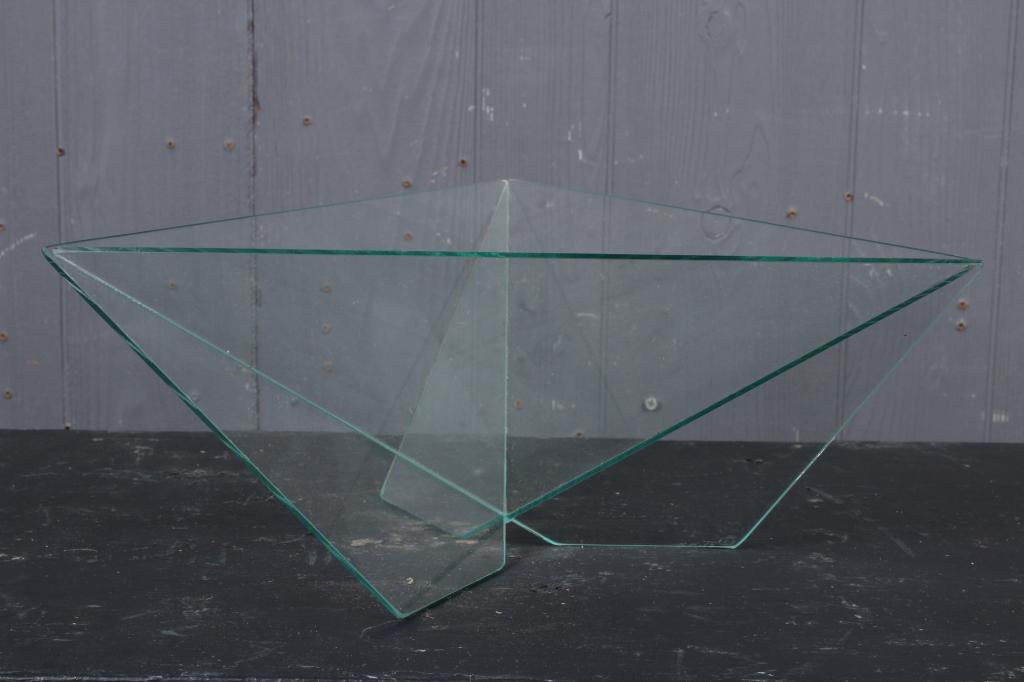 Signed Seitz Plate Glass Dish: Signed Seitz Plate Glass Dish Size: 6" H x 14" W x 12" D