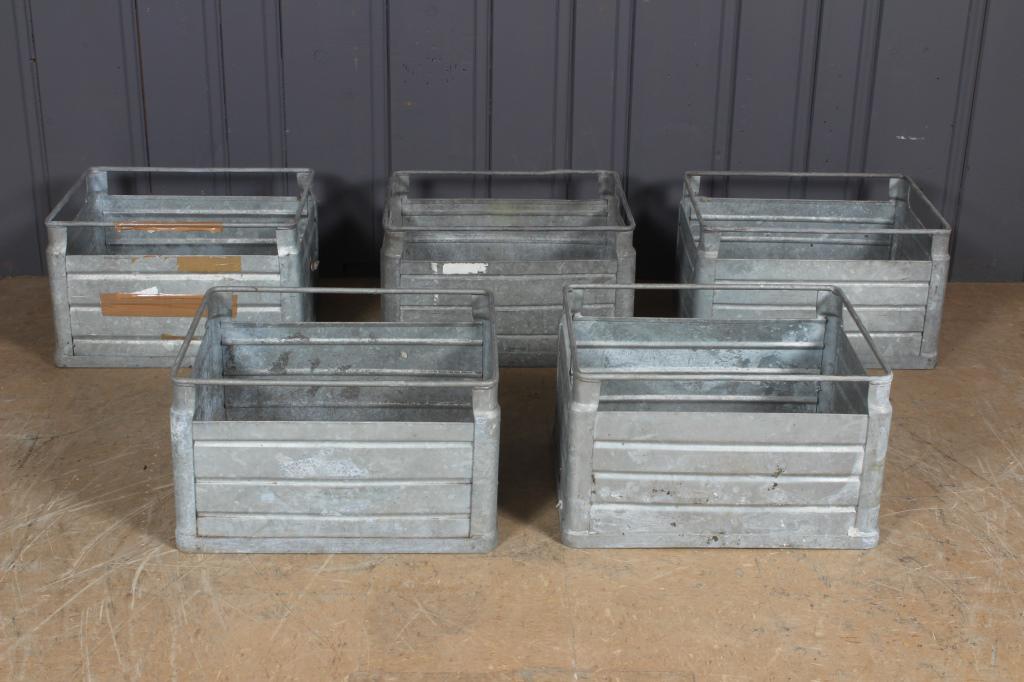 5 Zinc Stacking Bins (1 of 3)