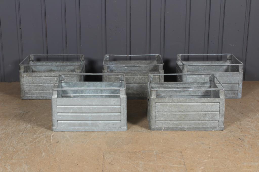5 Zinc Stacking Bins (1 of 3)