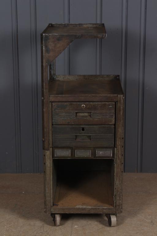 Vintage Industrial Rolling Tool Cart (1 of 5)