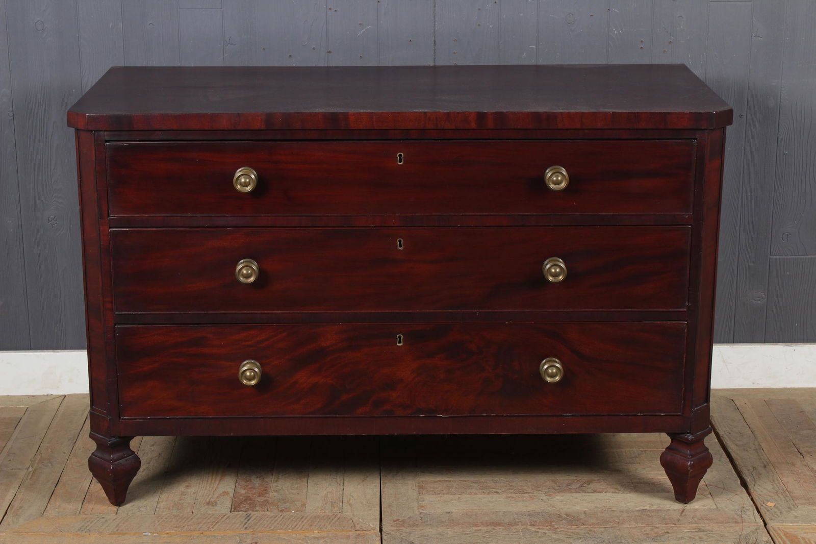 Antique Mahogany Chest of Drawers (1 of 4)