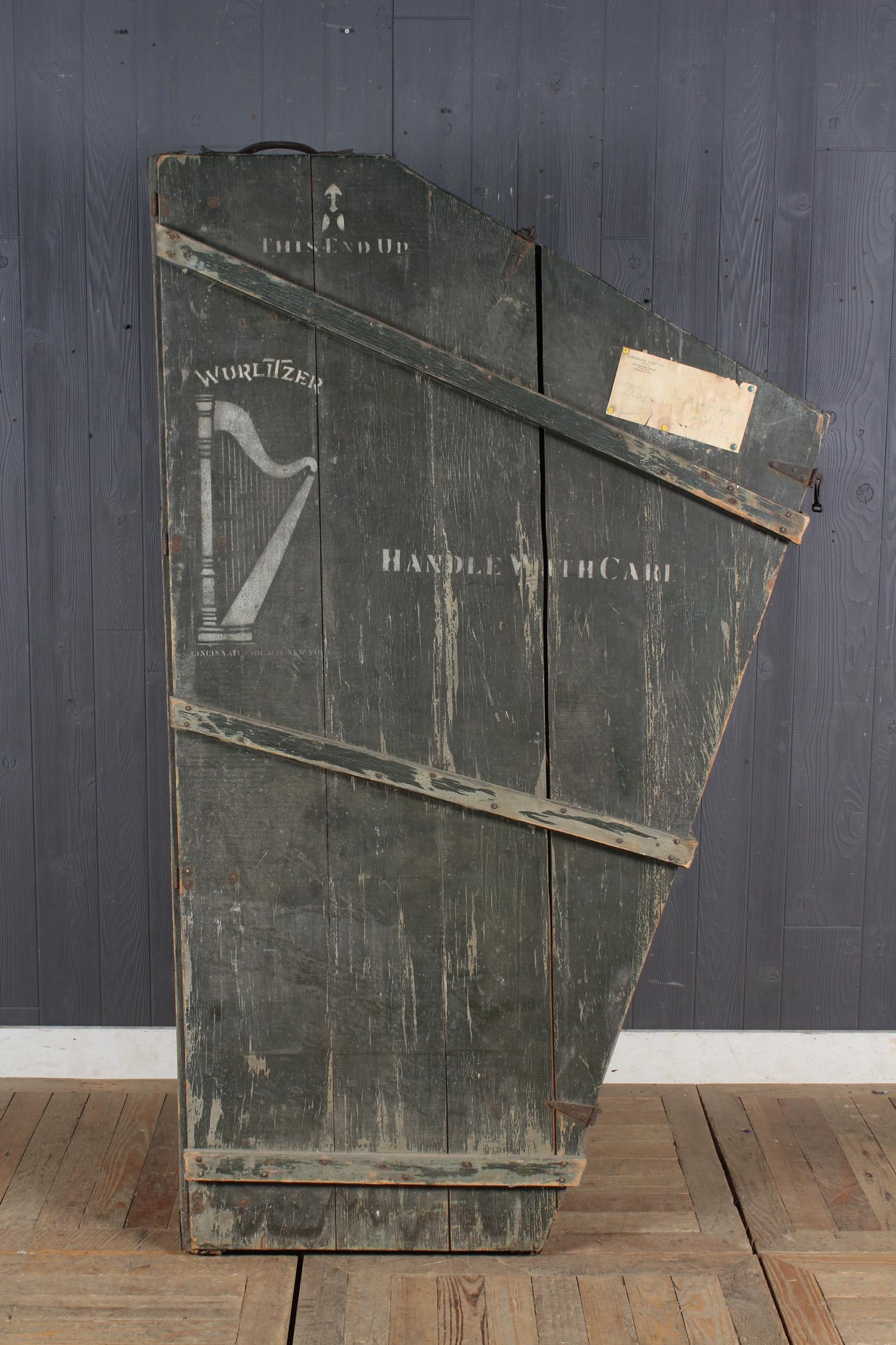 Antique Wurlitzer Harp Case (1 of 7)