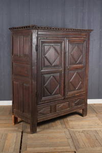 17th C Charles II Wardrobe