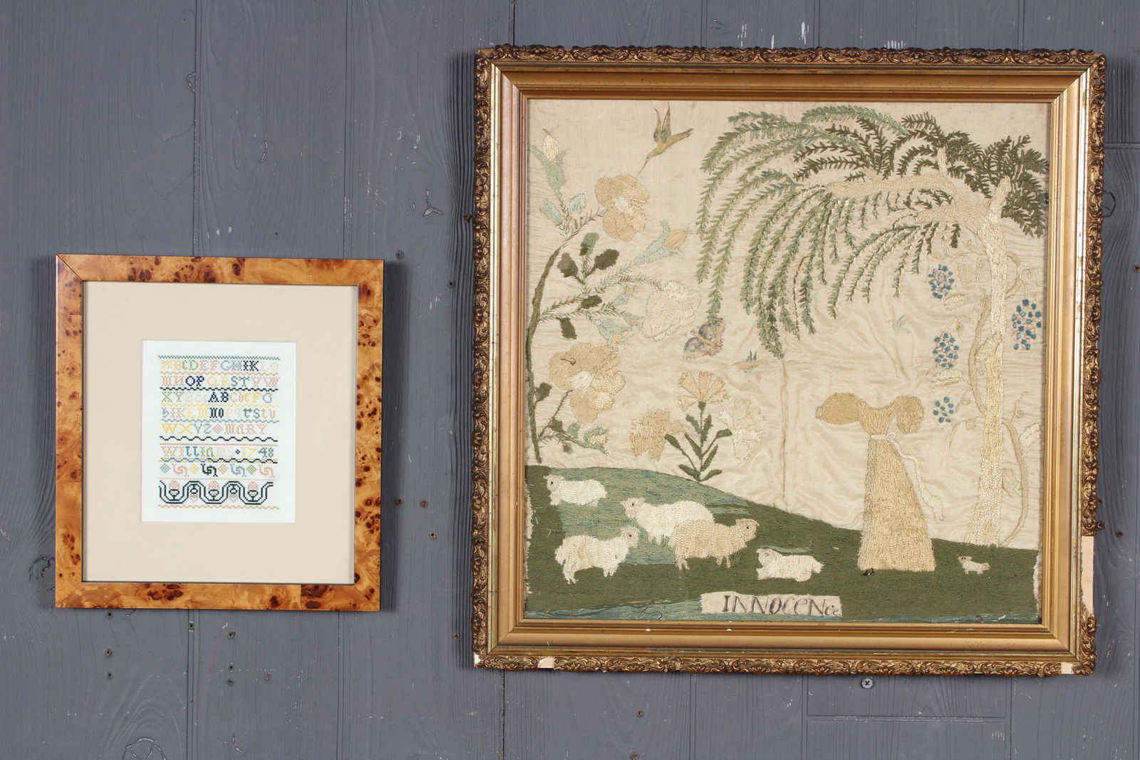 2 Antique American Needleworks (1 of 4)