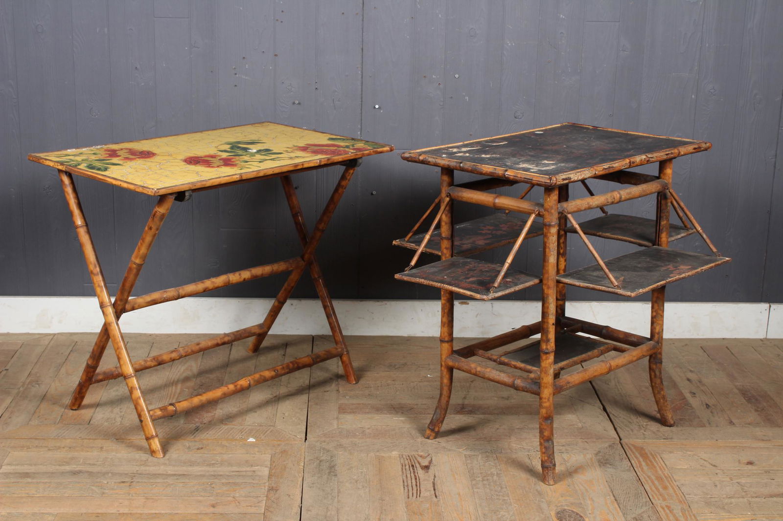 Bamboo Drop-side Stand and Folding Table (1 of 6)