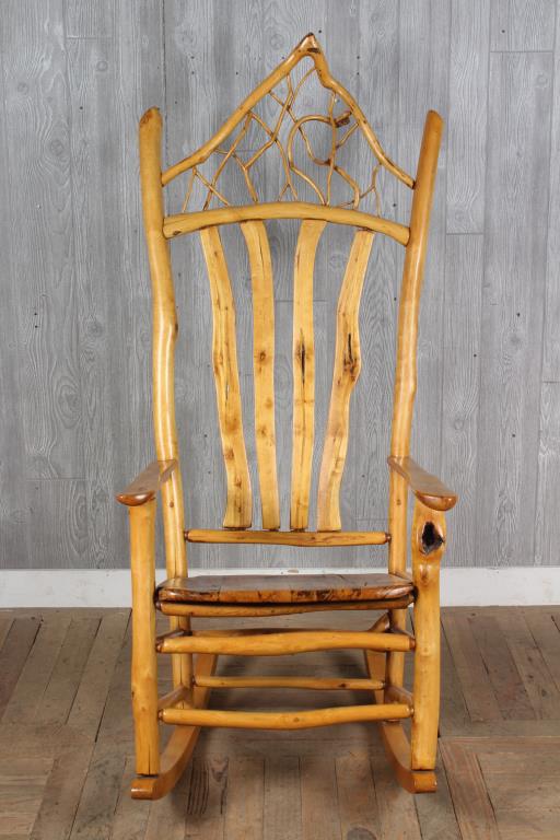 Naturalistic Hand Made Maple Rocker (1 of 4)